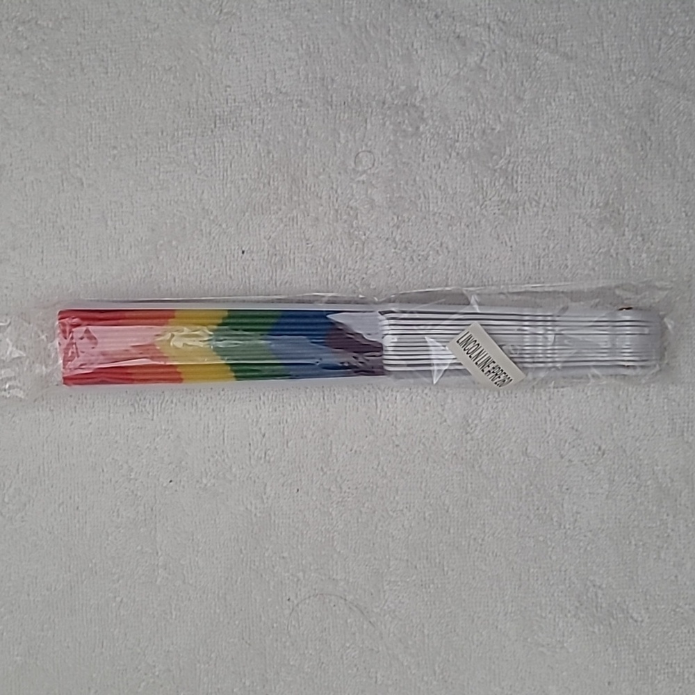 Pride Folding Hand Held Fan